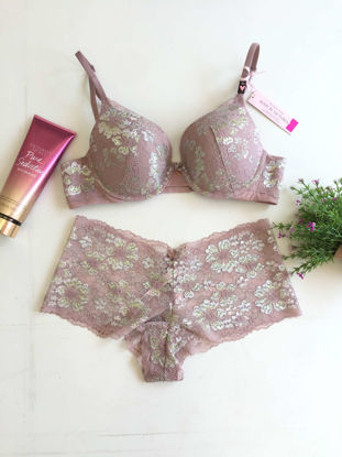 Imagen de Victoria's Secret Bra Perferc Shape  Push-Up Rosa Palo De Encaje.